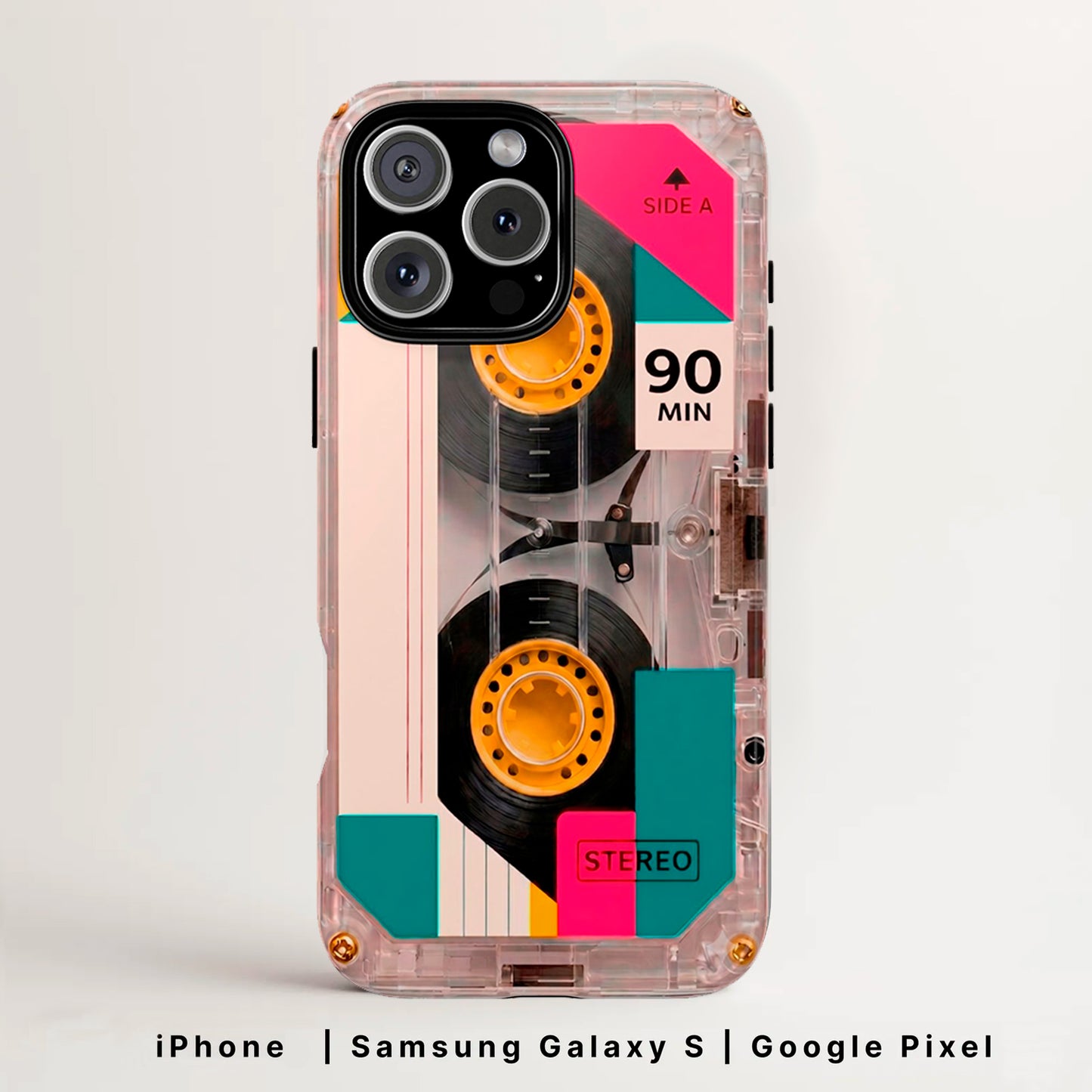 Custom Phone Cases Cassette