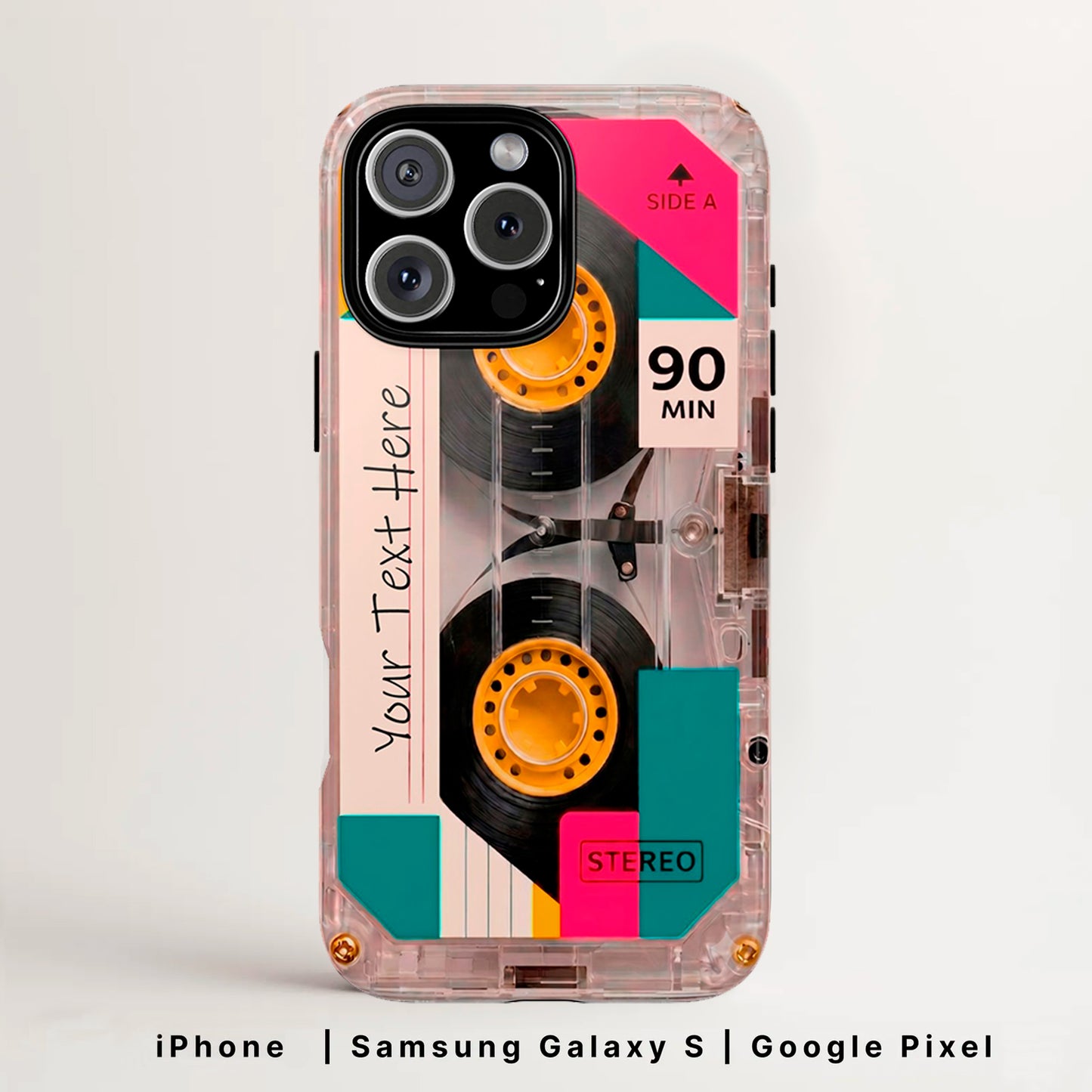 Custom Phone Cases Cassette