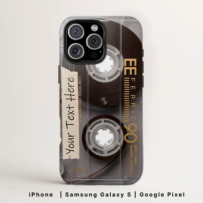 Custom Phone Cases Cassette
