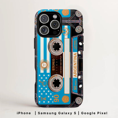 Custom Phone Cases-Countries Cassette