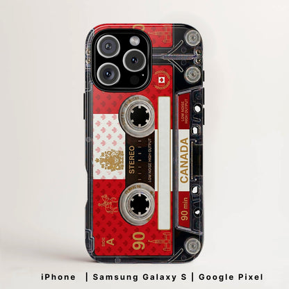 Custom Phone Cases-Countries Cassette