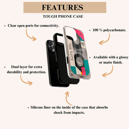 Custom Phone Cases Cassette