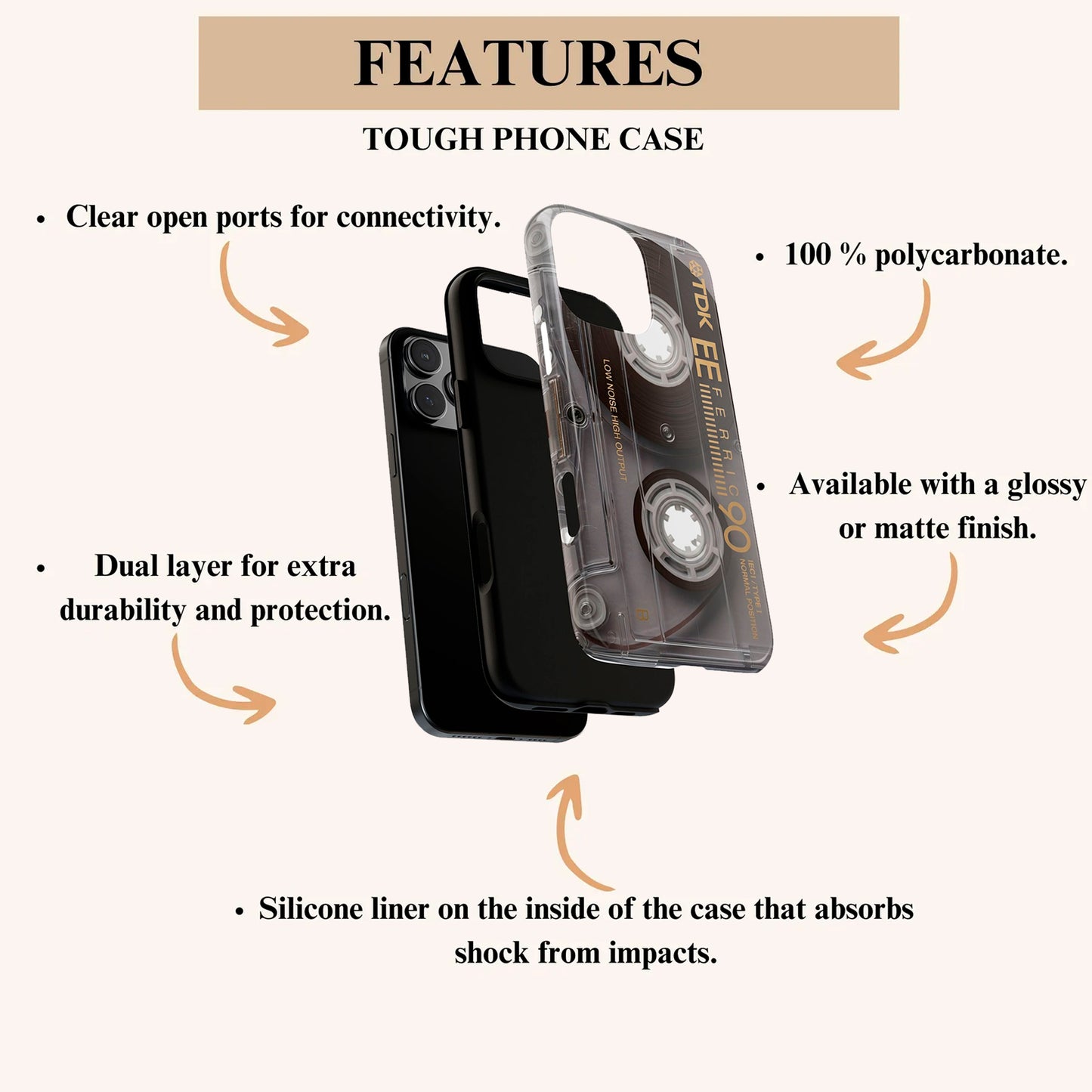 Phone Cases Cassette