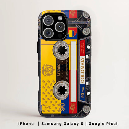 Custom Phone Cases-Countries Cassette