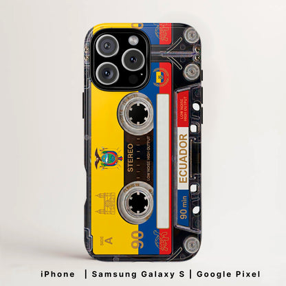 Custom Phone Cases-Countries Cassette