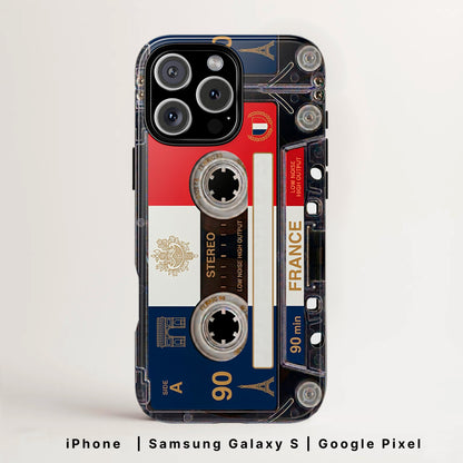 Custom Phone Cases-Countries Cassette