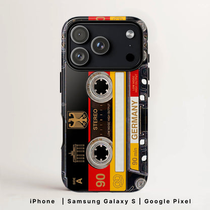 Custom Phone Cases-Countries Cassette