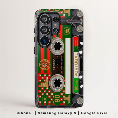 Custom Phone Cases-Countries Cassette