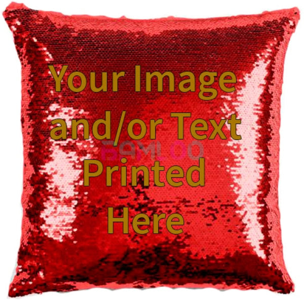 Custom Design Pillow (30% Off) Red (Insert Included)