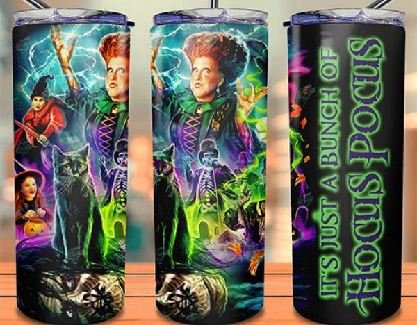 Glow In The Dark Tumbler 20Oz (30% Off) Hocus Pocus