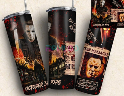 Glow In The Dark Tumbler 20Oz (30% Off) Michael Myers